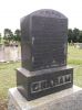 Grave of Sarah M. VV (1830-1917) and husband Robert Graham (1830-1908) and some unmarried children.