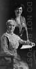 Photo of Elizabeth Jane Conant-West and daughter Bina West, 1919, Port Huron, Michigan